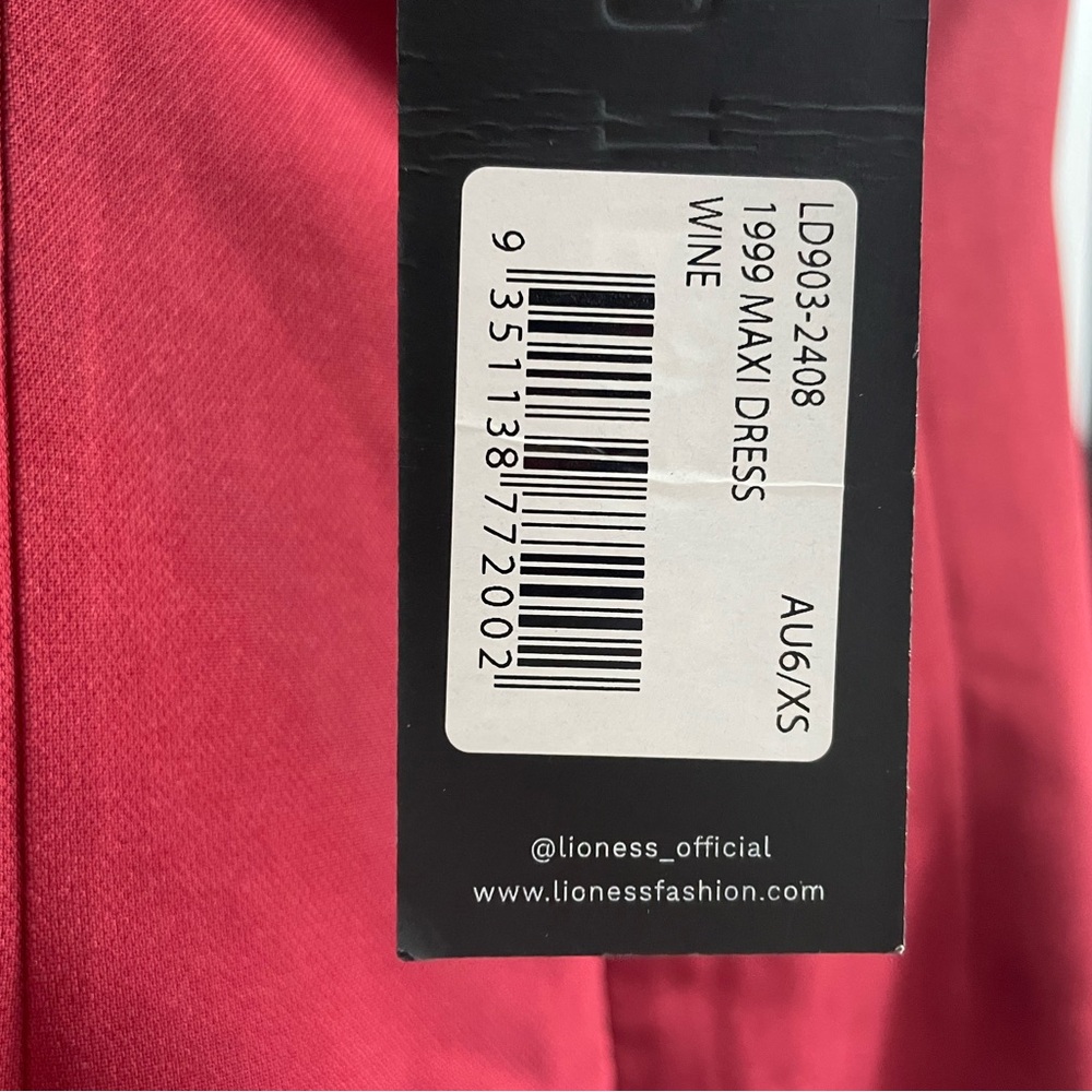 x REVOLVE 1999 Maxi Dress in Maroon
LIONESS - Picture 3 of 7